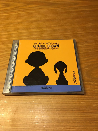 You Are A Good Man Charlie Brown Cd Broadway Musical Snoop 