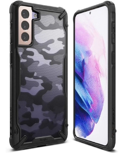 Funda Samsung Galaxy S21 Plus /+ Ringke Fusion X Design Camo