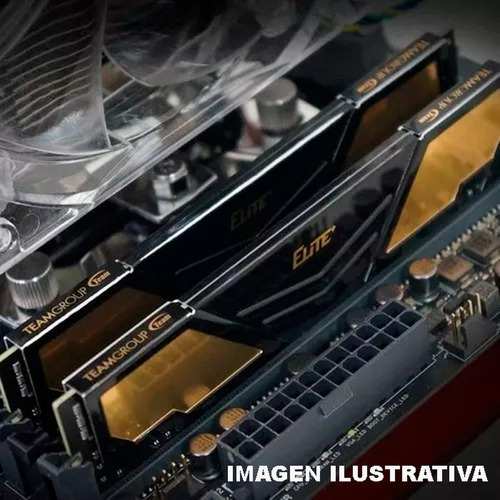 Memoria Ram Ddr4 16gb 3200mhz Teamgroup Elite 1x16gb Dorado