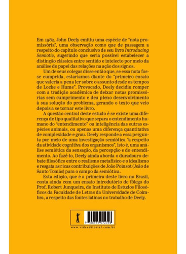 O Que Distingue O Entendimento Humano? ( John Deely )