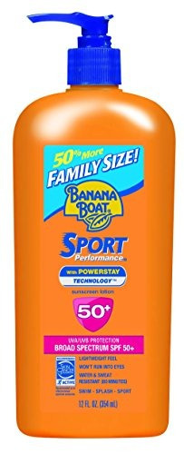 Banana Boat Sport Spf 50 Loción De Protección Solar Tamaño