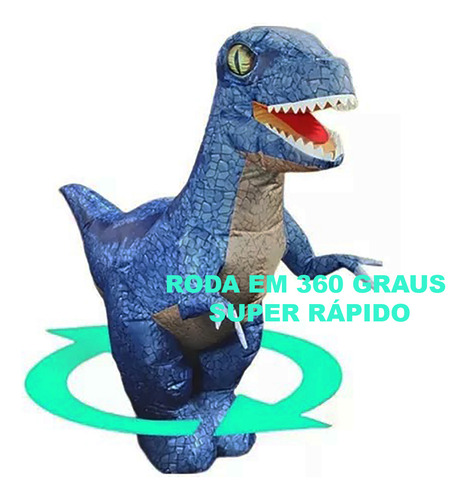Dinossauro Inflável Com Controle Remoto Grande No Brasil