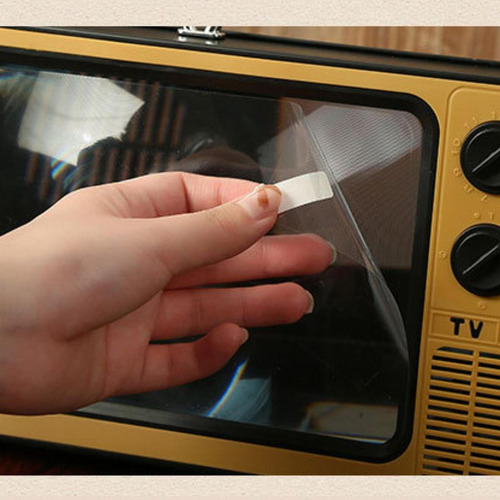 Amplificador De Pantalla De Teléfono Móvil Con Estilo Oro
