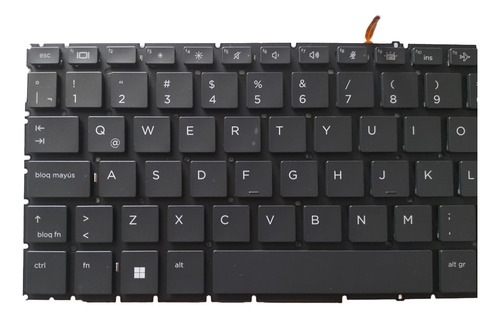 Teclado Compatible Con Hp Zbook Firefly 14 G9 G10 440 G9 Luz Negro Español