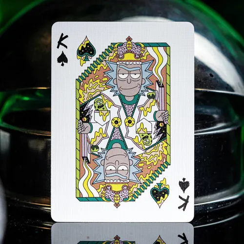 Teoría11 Rick And Morty Playing Cards