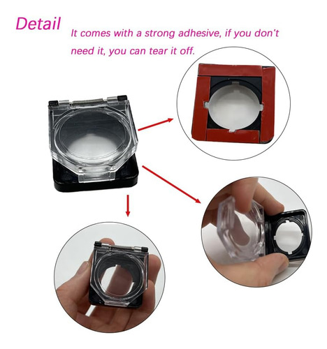 4 Pcs Cubierta De Interruptor A Prueba De Polvo, Protector