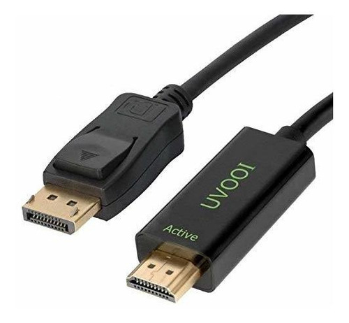 Cable Hdmi - Cable Activo Dp A Hdmi2.0 10 Pies, Uvooi Displa