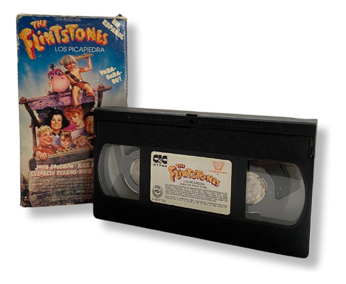 Los Picapiedra. Película Formato Vhs. Segundo Uso. Esp