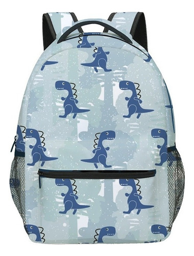 Mochila Infantil Para Estudiantes Con Imagen De Dinosaurios