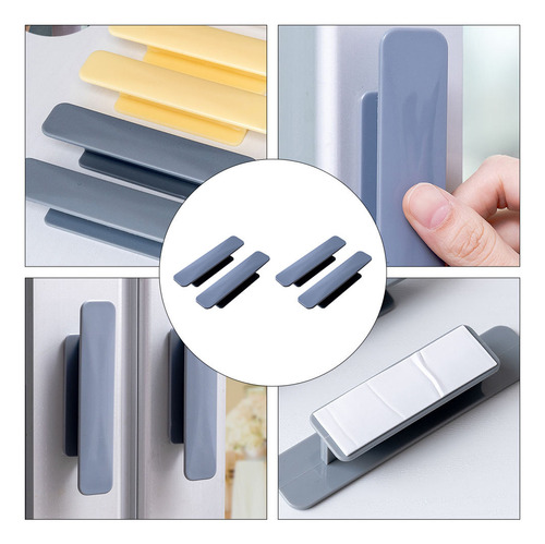 Prácticas Manijas De Puerta De Refrigerador Con Manija Para