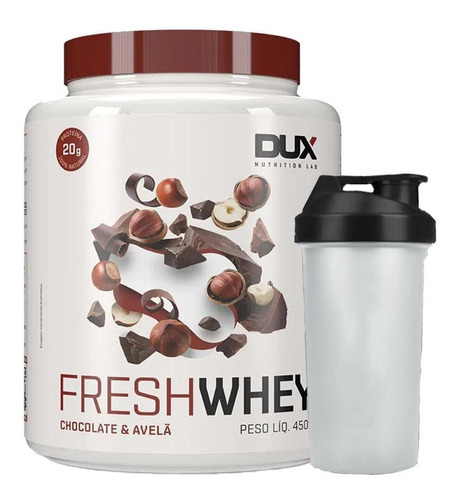 Suplemento Em Pó Combo Fresh Whey Conc Iso Hidro. Brinde Dux