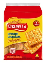Comprar Biscoito Cream Cracker Tradicional Vitarella 350g Kit Cu002F8