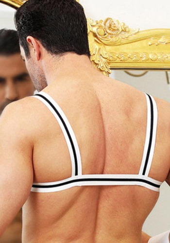 Calzon Suspensorio Con Tirantes Moño Traje De Baño Mankini