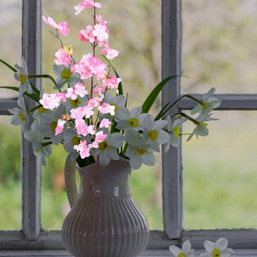 Flores De Cerezo Artificiales: Flores Falsas De Primavera