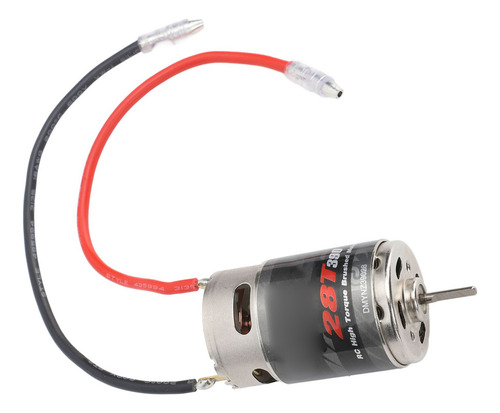 Motor Rc De Acero Inoxidable 28t, Alta Torsión Y Bajo Nivel