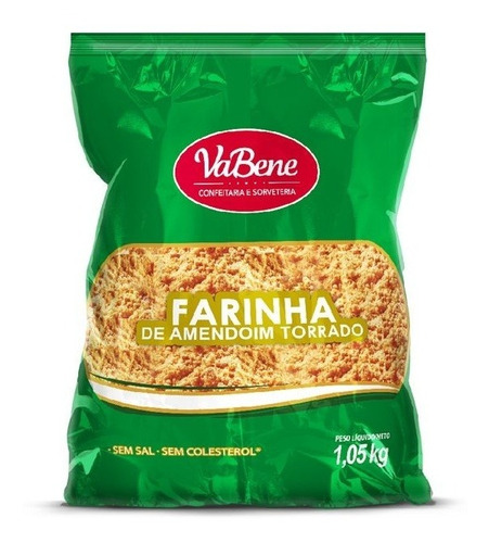 Amendoim Farinha Sem Sal Vabene 1,05 Kg