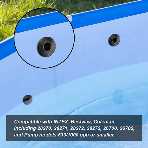 Tapón De Pared Para Bomba De Filtro De Piscina Coleman Groun