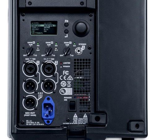 Altavoz activo Pa 2000w Rms Qsc K8.2 6 años