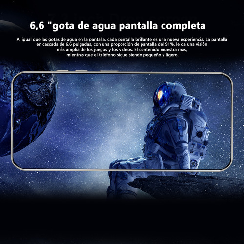 Teléfonos Inteligentes Android Baratos F6 Pro 6.6 Pulgadas Ram1gb Y Rom16gb
