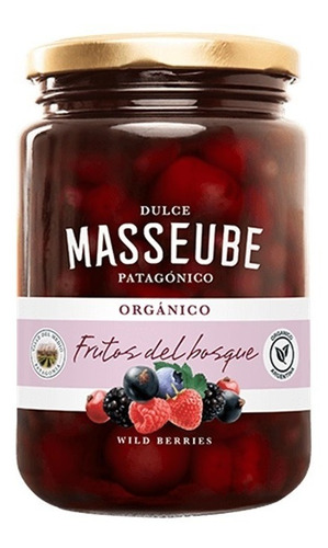 Frutos Del Bosque Fruta Orgánica Sin Tacc Masseube 380 Gr