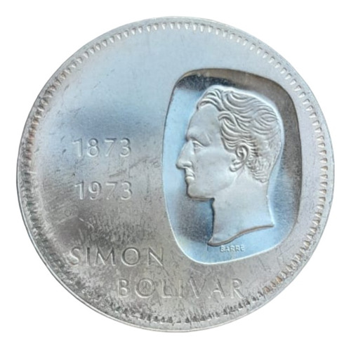 Moneda De Venezuela 10 Bolívares - Plata - Doblon