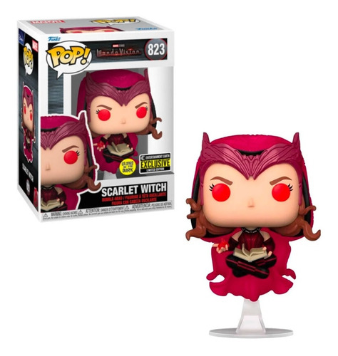 Scarlet Witch Funko Pop 823 / Wandavision / Eeexclusive Glow