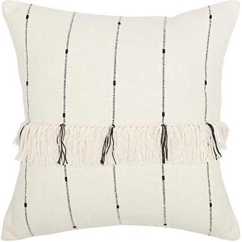 Funda De Almohada Rayas De Farmcloth Flecos, 20  X 20 ,...