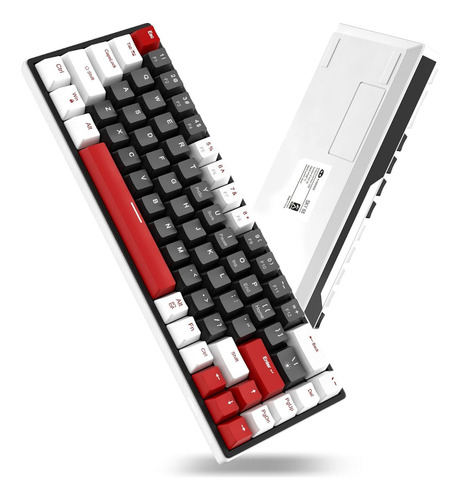 Teclado Alambrico Ergonomico Usb Multimedia Vorago Kb-68 Teclado Negro Idioma Inglés Us