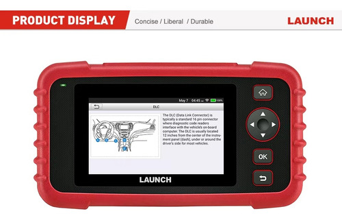 Scanner Automotriz Launch Crp123x V2.0 Obd2
