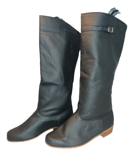 Botas De Campo Cuero Suela