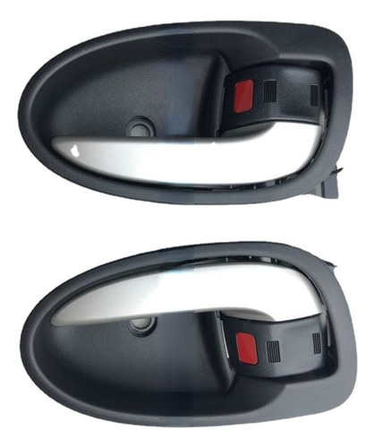 2 Manija De Puerta Interior Para Toyota Yaris 2006-2010