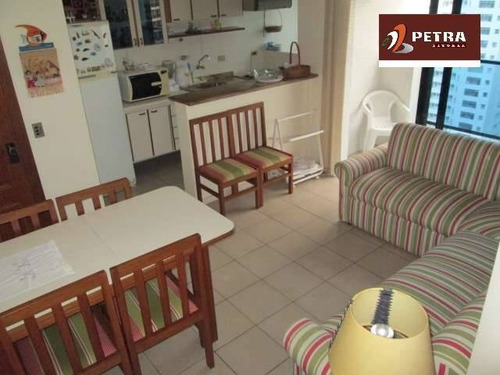 Imagem 4 de 15 de Apartamento A Venda No Guarujá, Praia Das Pitangueiras Com Vista Para O Mar - Pta3788