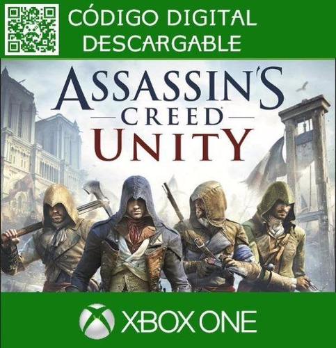 Assassins Creed Unity Código Descarga Envió Inmediato