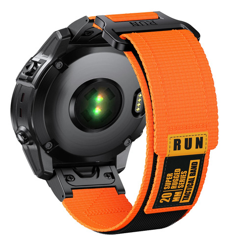 Correa De Nailon De Ajuste Rápido Para Garmin Fenix 7x 7 Pr