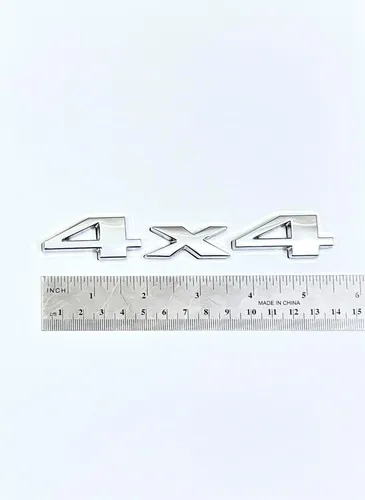 Emblema De Calcomanía 3d Para Vehículos 4x4, Insignia De La