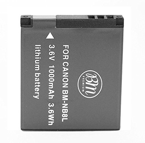 Bm Premium Nb-8l De Batería Para Canon Powershot A2200 Es, A