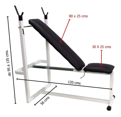 Planos Banco Para Gimnasio Medidas Hacer Ejercicio Banco Plano