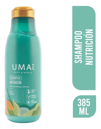 Umai Shampoo Nutrición Coco Y Mango 385 Ml