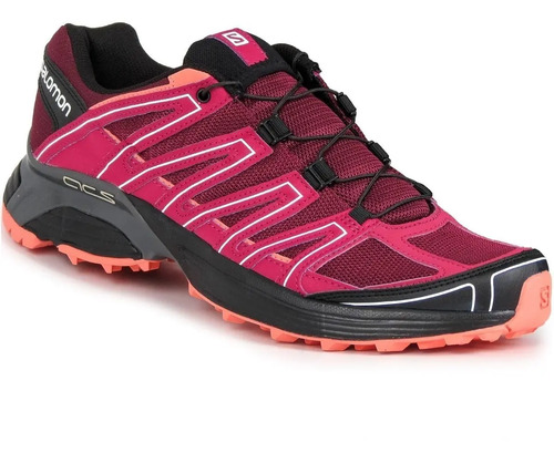 Zapatillas Salomon Taurus De Mujer Fucsia Para Trail Running | Envío gratis