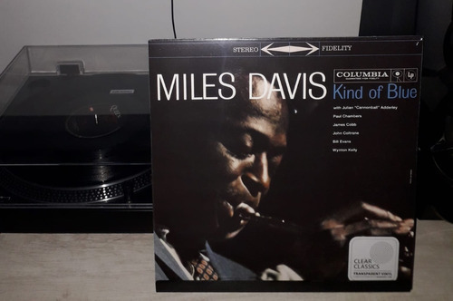 Miles Davis Kind Of Blue Vinilo Nuevo Importado Transparente