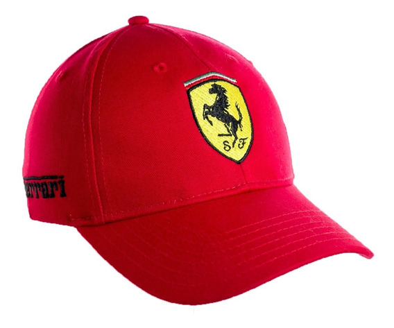 boné ferrari vermelho