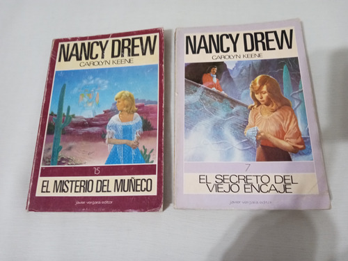 Nancy Drew Carolyn Keene Lote X2 El Misterio Del Muñeco El (Usado)