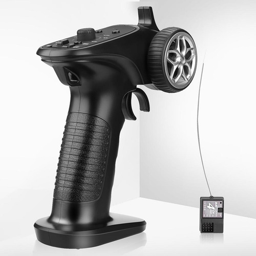 Transmissor De Rádio De Controle Remoto Com Receptor Preto
