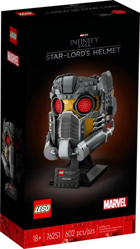 Lego Marvel  Star-lord's Helmet 76251 Bunny Toys