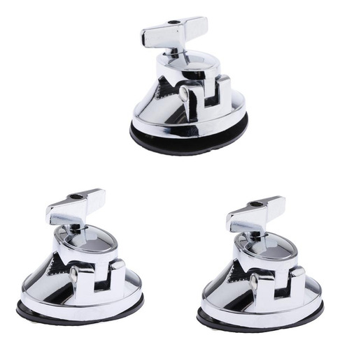 3x Tom Drum Set Clamp Hardware Montaje, Aleación De Zinc