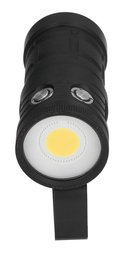 Linterna De Buceo Cob Led, 100 M, Impermeable, Antorcha Subm