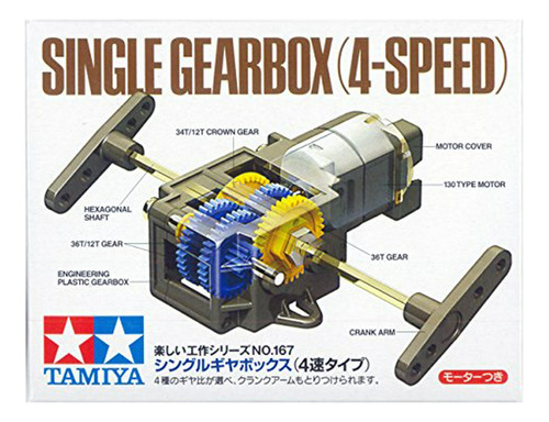 70167 Individual Caja De Engranajes De 4 Velocidades.