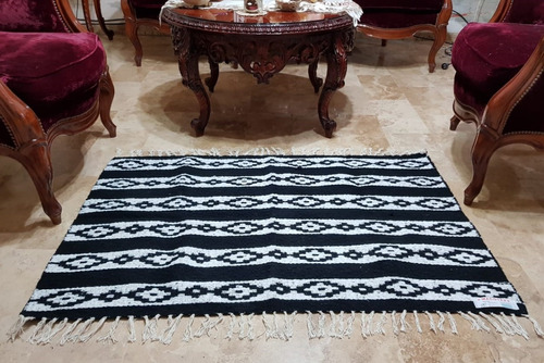 Alfombra Rustica 80x120cm Decoracion Living Hogar Macotex