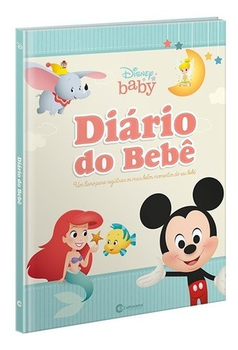 Diário Do Bebe Disney Baby Menino E Menina Capa Dura Nenem