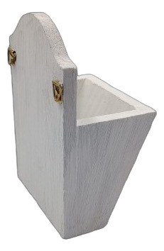 Macetas De Madera Para Colgar Blanco Macetas